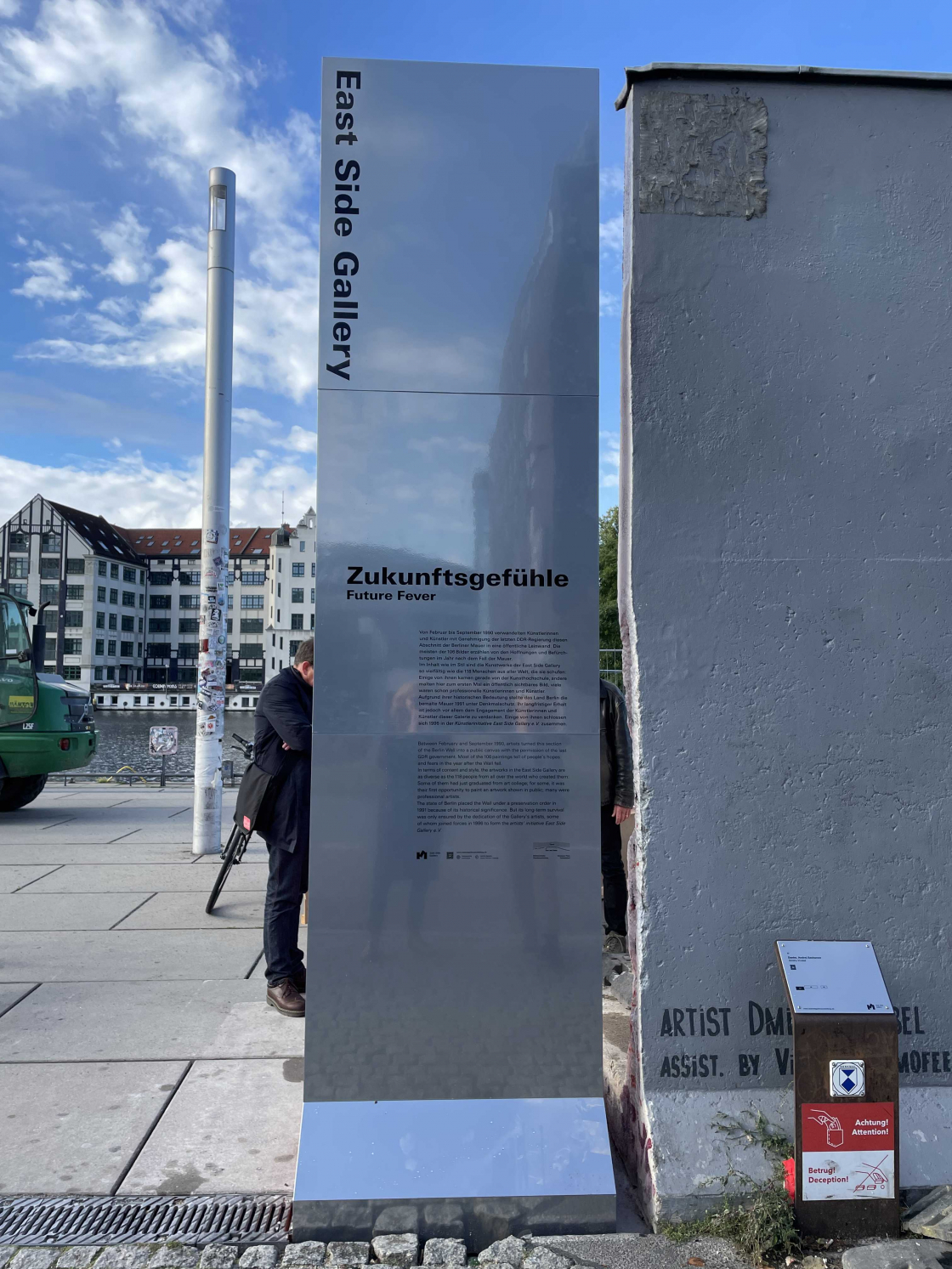 Mauerwinkel an der East Side Gallery